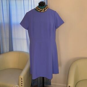 Ann Taylor Vibrant Periwinkle Midi Dress